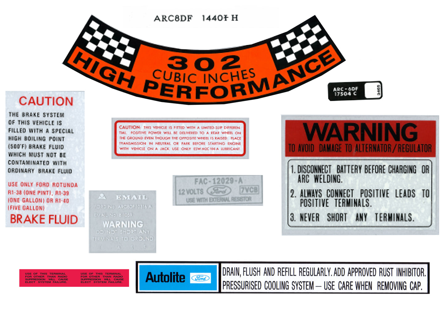 Decal Kit XT GT - BD2034