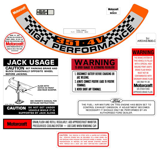 Decal Kit XB GT  - BD2071