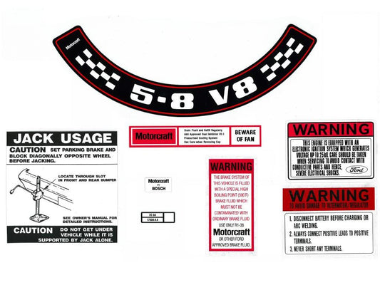 Decal Kit XC ZH 5.8 V8 - BD2075