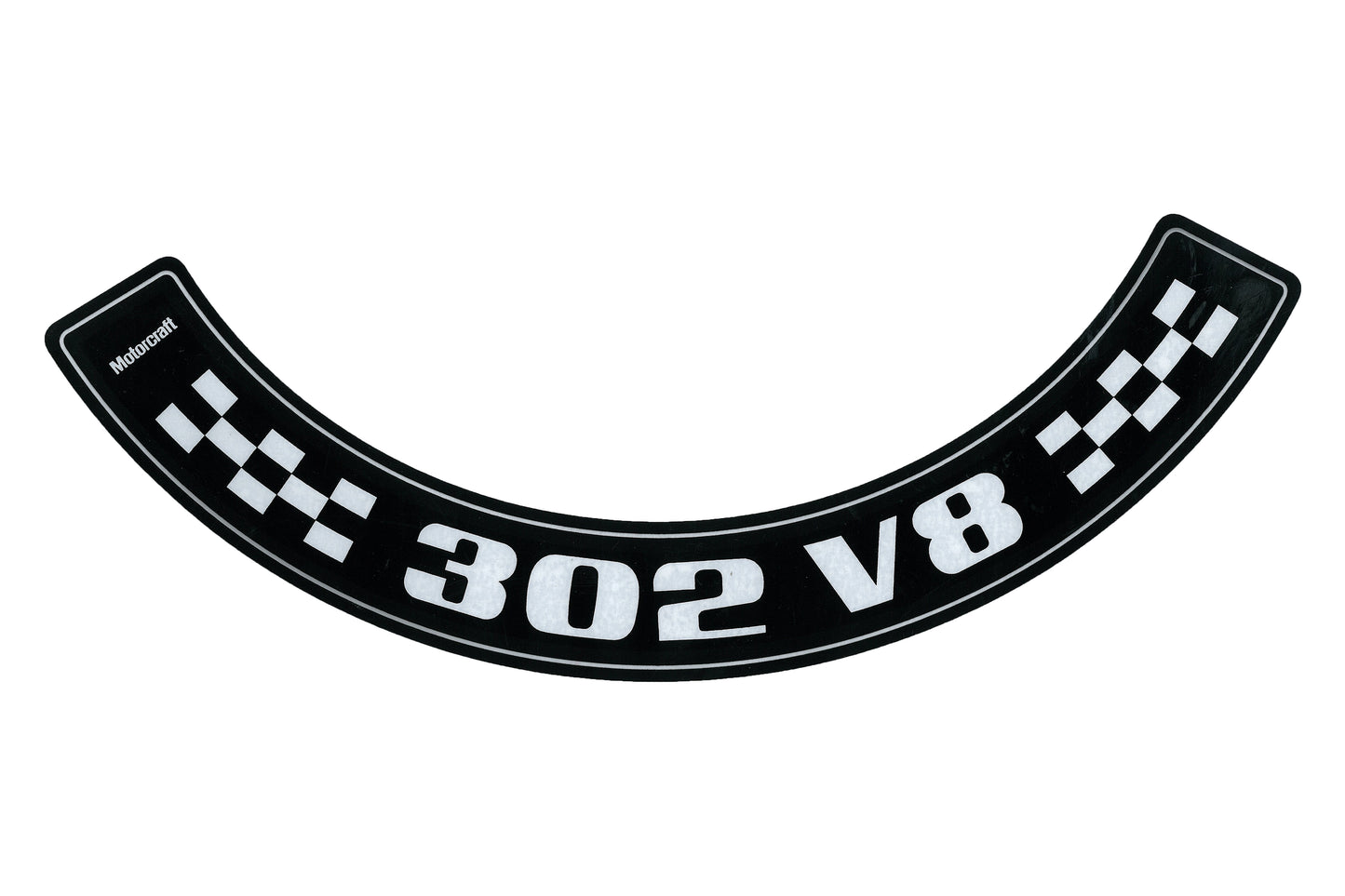 Decal "302 V8" XA XB ZF ZG (Large Air Cleaner) - BD2398L