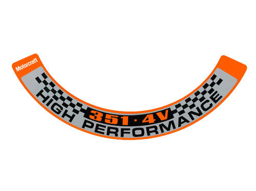 Decal XA XB Air Cleaner "351 4v V8" - BD4369