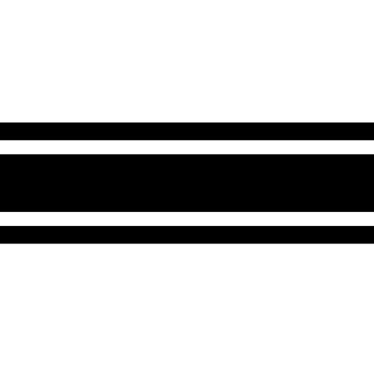 Body Decal Stripe Kit (Black) Ford XR GT Sedan - BD4401