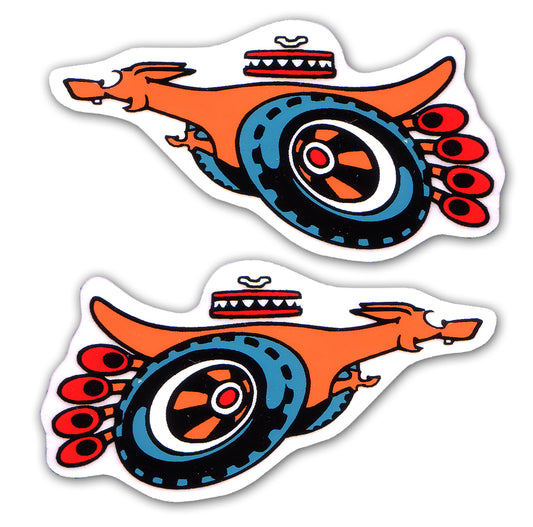 Decal "Super Roo" Fender ( Small ) XY GT (Pair) - BD2000