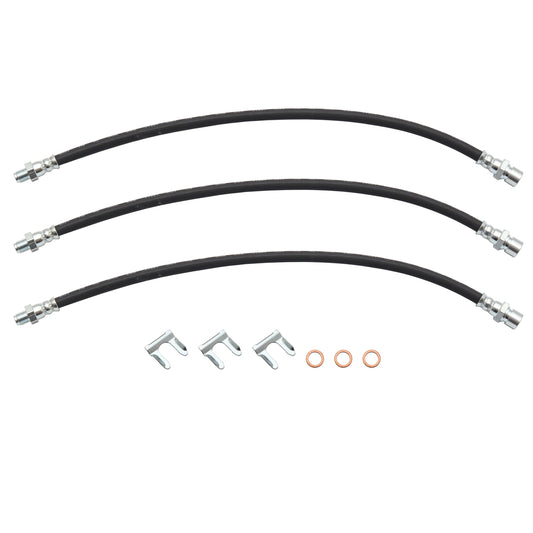 Brake Hose Kit Front & Rear 48 FJ FE FC Both Sides - BHK1000