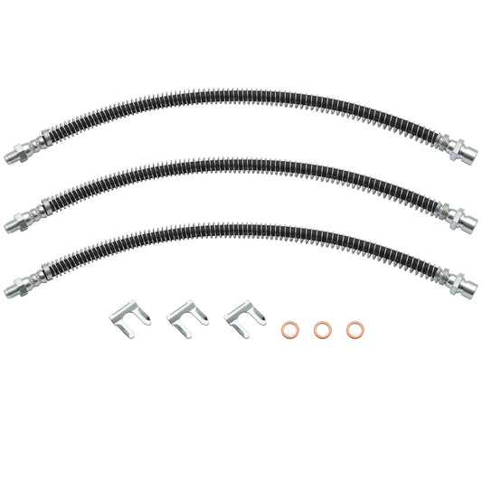 Brake Hose Kit Front & Rear 48 FJ FE FC Both Sides With Spring - BHK1000S
