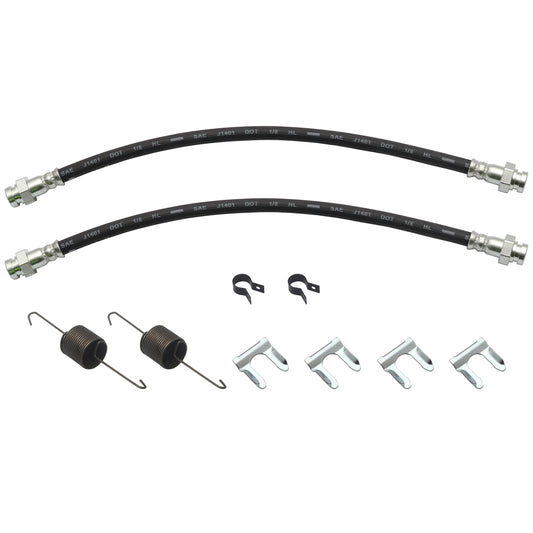 Brake Hose Kit Front FE FC FB FK EJ EH HD HR HK HT HG Both Sides Disc Brake - BHK1002