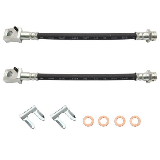 Brake Hose Kit Rear VL VN Early VP Disc Brakes Both Sides Hose To Caliper - BHK1016