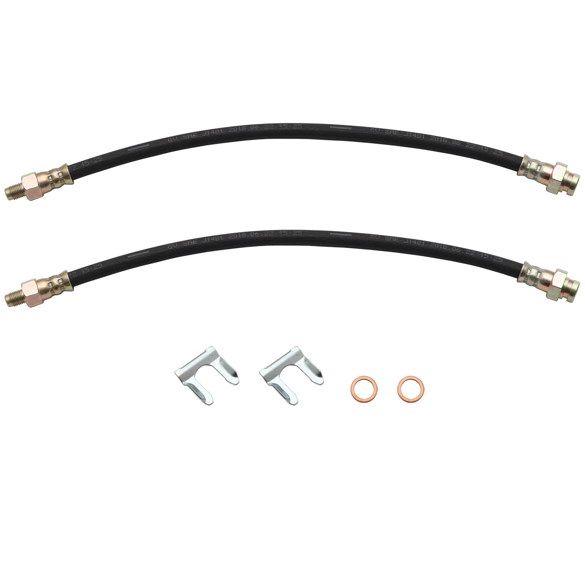 Brake Hose Kit Rear XK XL XM XP Both Sides Drum Brakes - BHK2002