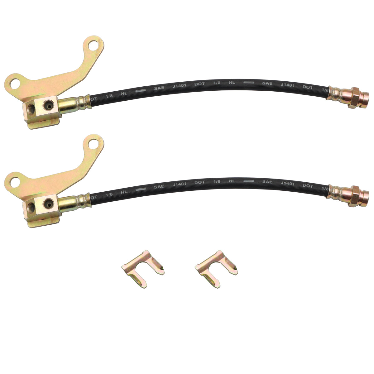 Brake Hose Kit Rear XB XC ZF ZH Both Sides Disc Brakes Hose To 9" Diff - BHK2004