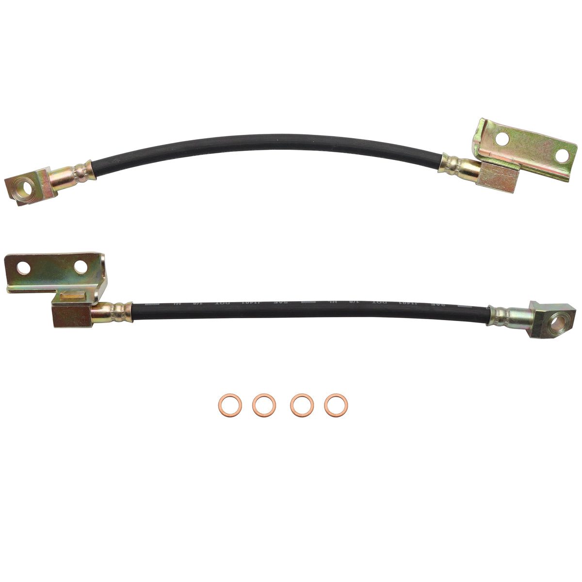 Brake Hose Kit Front XW XY XA ZC ZD ZF ZG ZH ZK Both Sides Disc Brakes - BHK2006