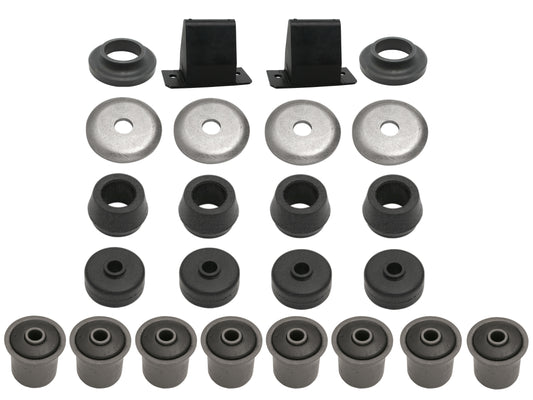 Suspension Rubber Kit Rear HQ HJ HX HZ WB Sedan Wagon - BKR1000