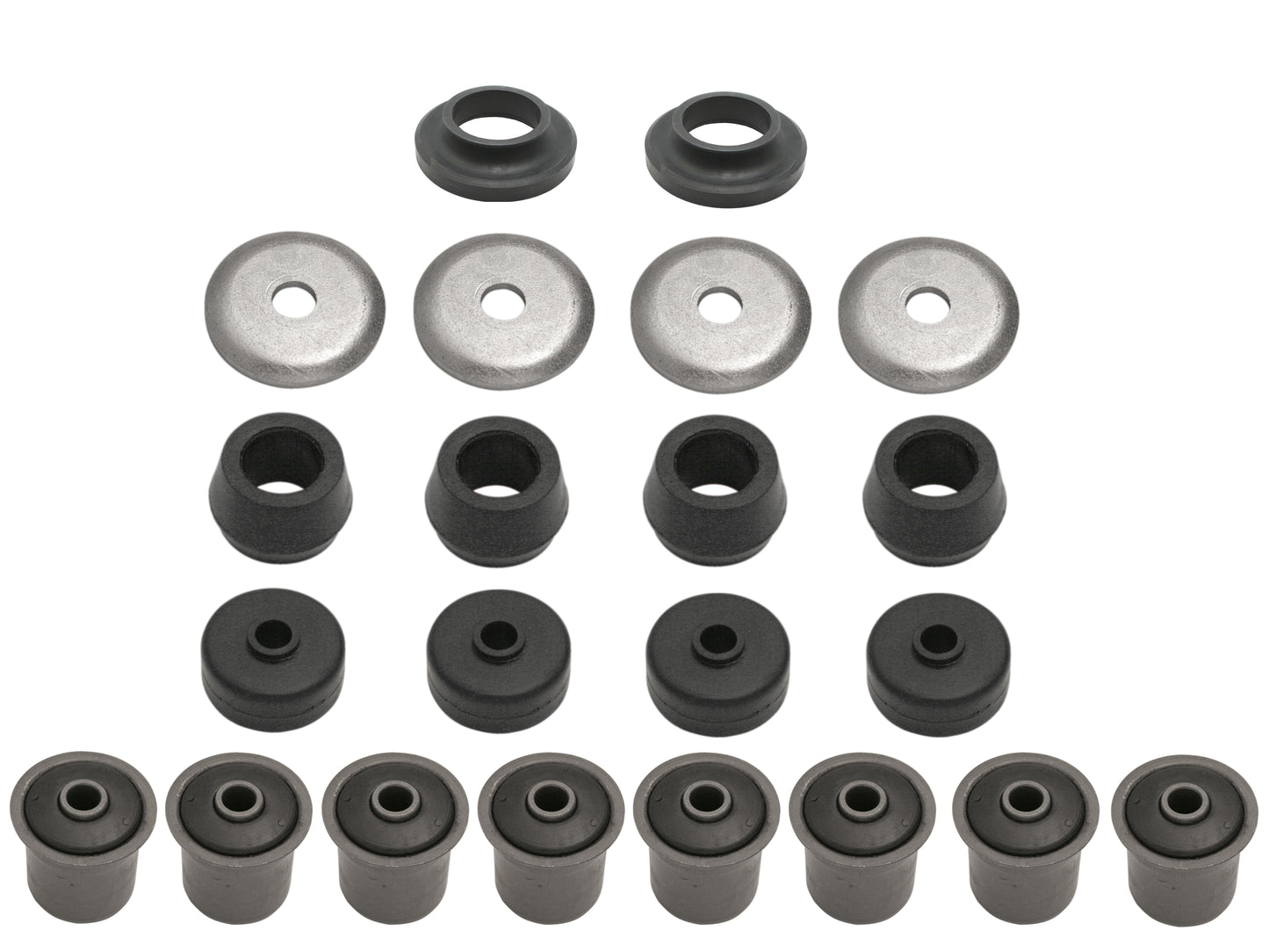 Suspension Rubber Kit RearLH LX UC 6 Or V8 - BKR1001