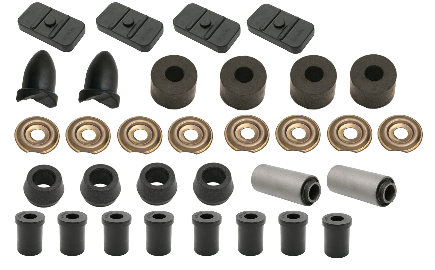 Suspension Rubber Kit Rear HD HR Sedan Wagon - BKR1011