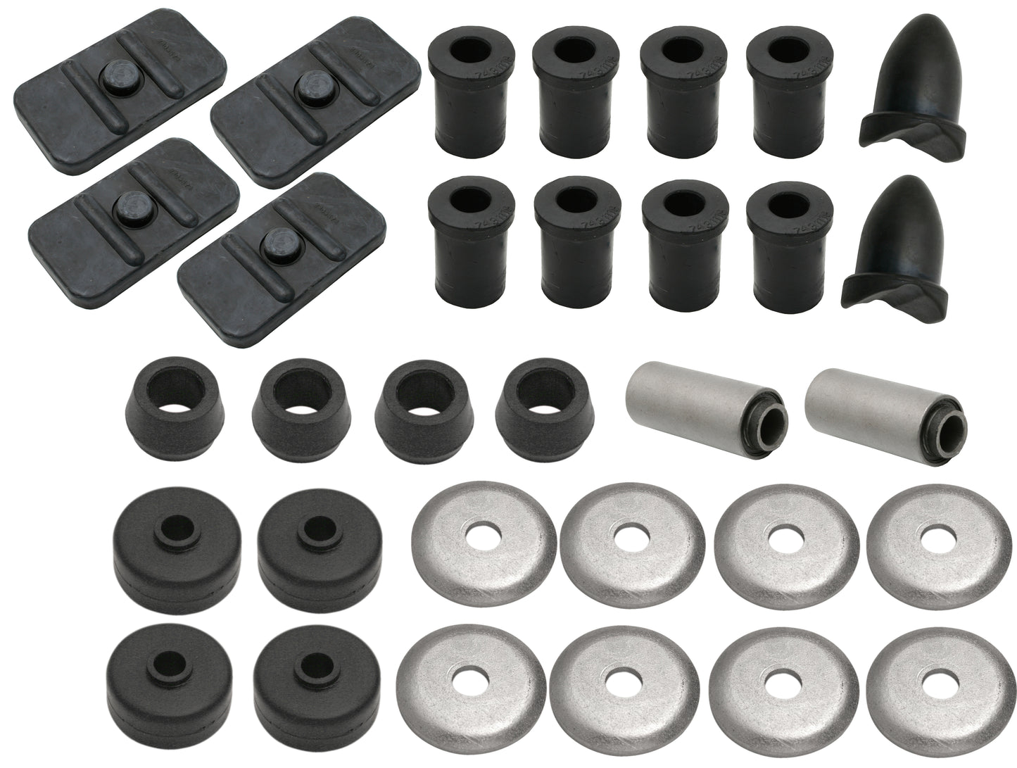 Suspension Rubber Kit Rear HK Ute Panel Van - BKR1014