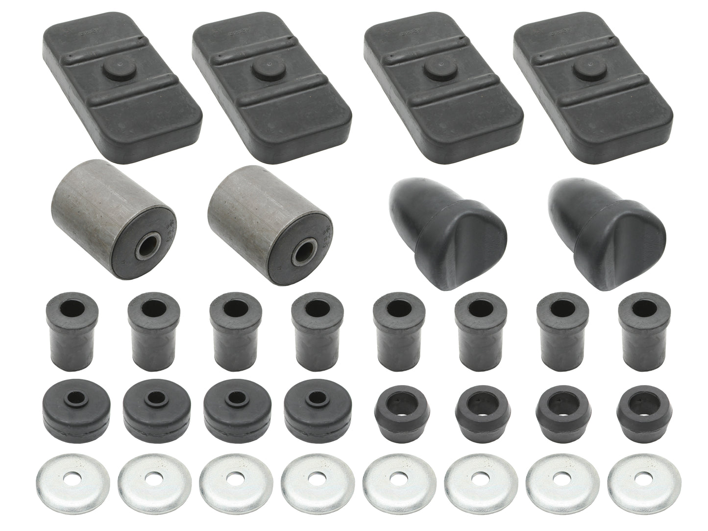 Suspension Rubber Kit Rear HT HG Sedan Wagon Monaro Auto - BKR1015