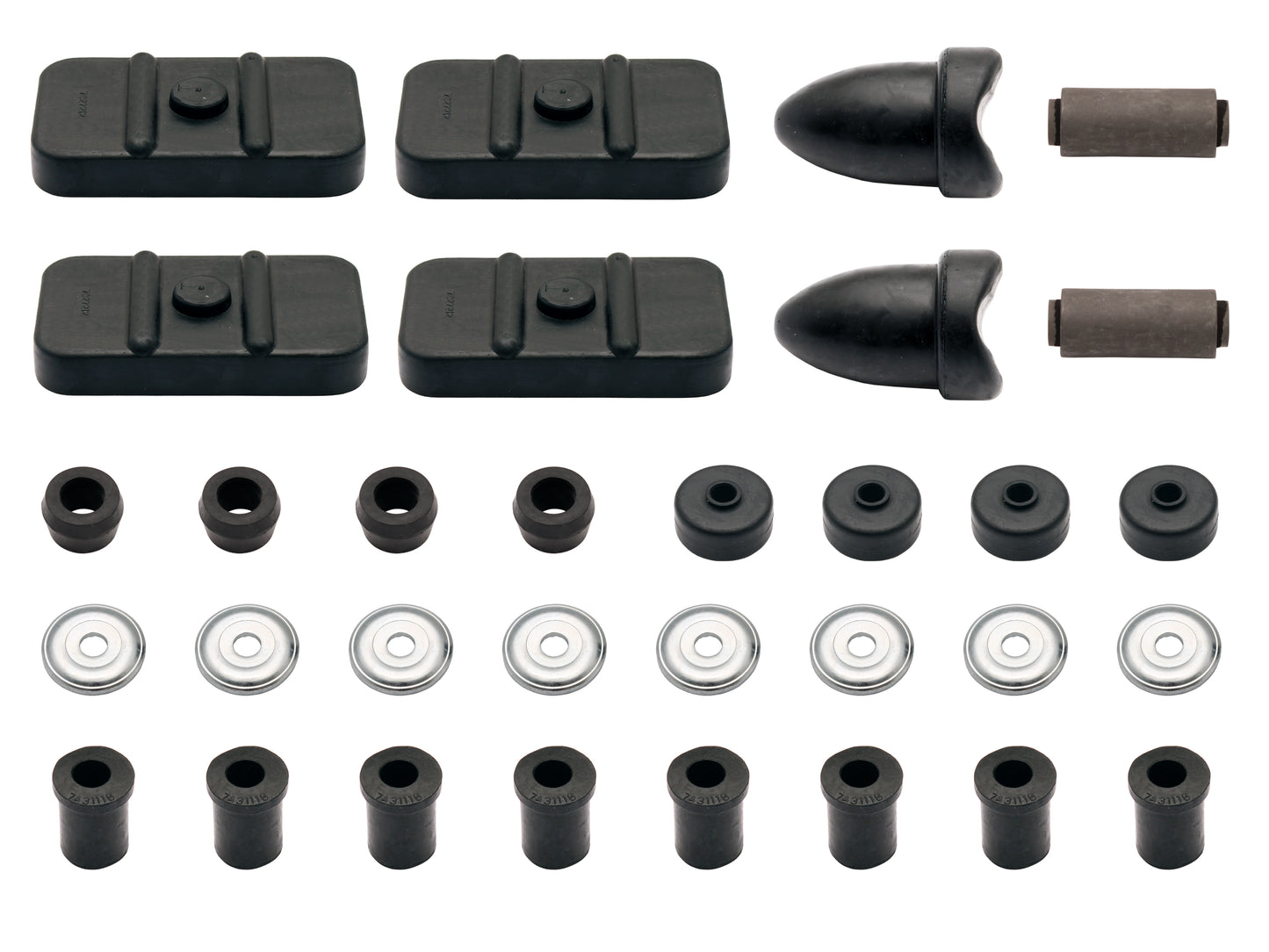 Suspension Rubber Kit Rear HT HG Manual Monaro - BKR1017