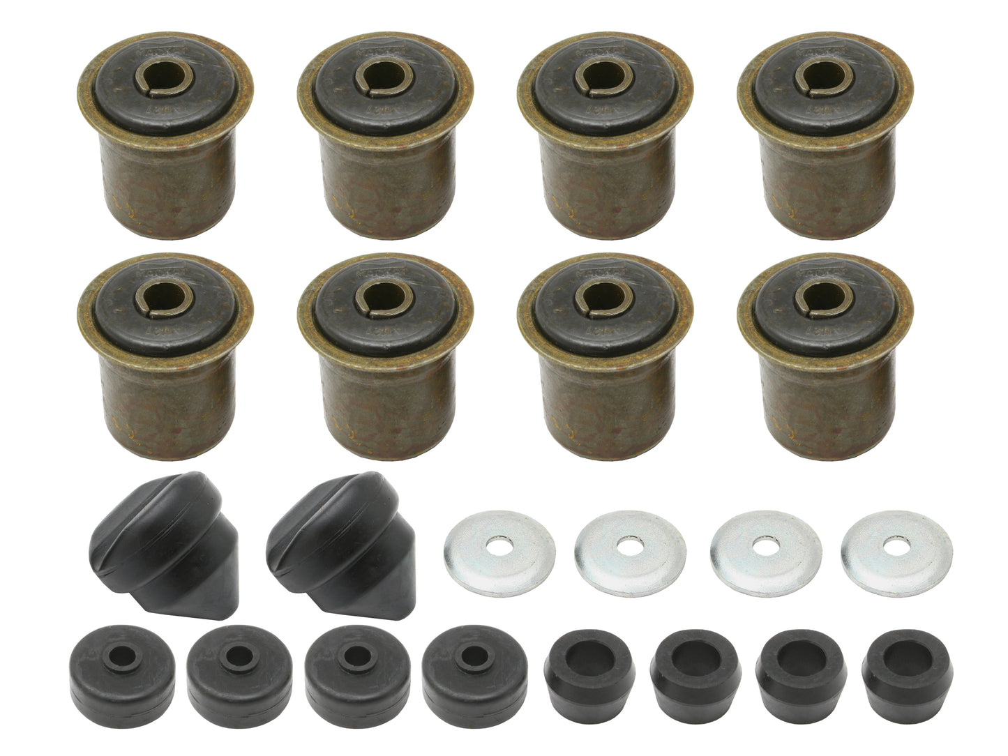 Suspension Rubber Kit Rear LC Short Bump , LJ All - BKR1021