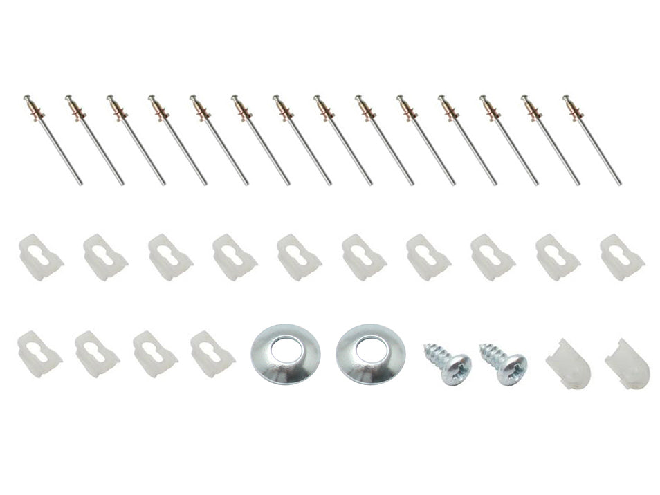 Moulding Bonnet Clip Kit HK HT HG - BMC1000