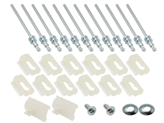 Moulding Clip Kit Door Belt Front HQ Sedan - BMC1010