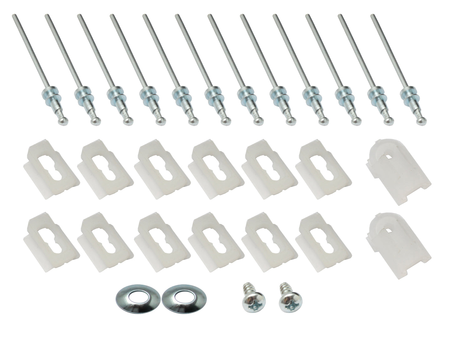 Moulding Door Belt Clip Kit LC LJ (Rear) - BMC1015A