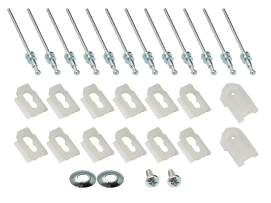 Moulding Door Belt Clip Kit LC LJ (Rear) - BMC1015A