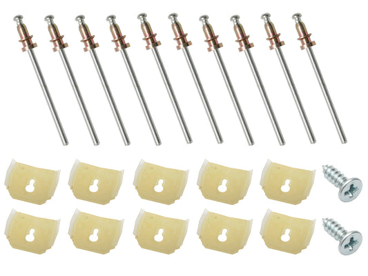 Moulding Clip Kit HG Kingswood Lower Quarter Sedan - BMC1029