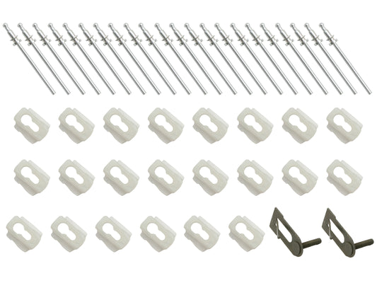 Moulding Sill Clip Kit HQ Exc LS,Deville,Premier 46pc - BMC1040