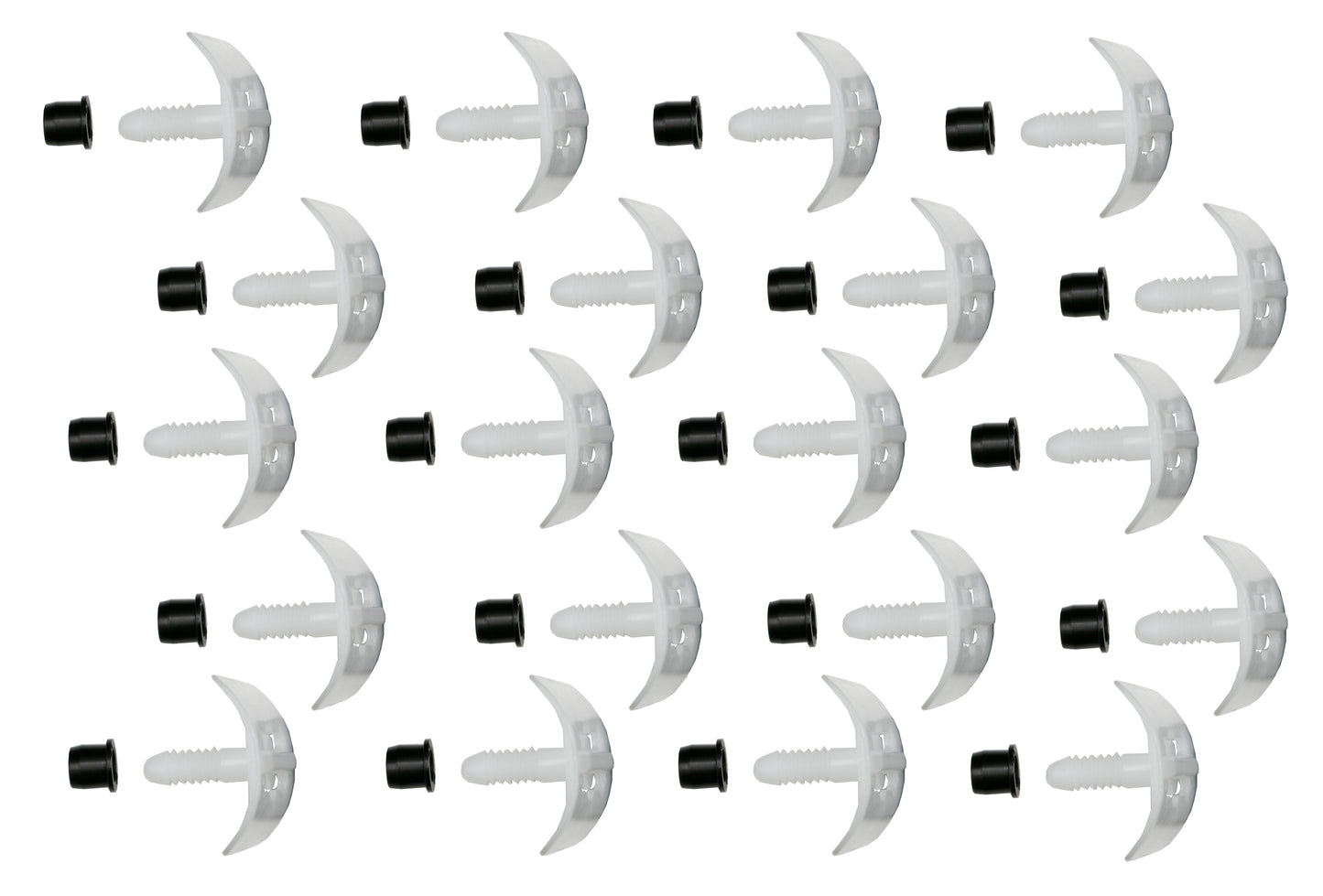 Moulding Clip Kit Body Side HZ WB (40pcs) - BMC1052