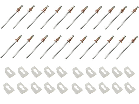 Moulding Clips & Rivets Suit HK-HQ LC LJ LH LX UC (20 Each) - BMC1065
