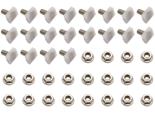 Moulding Retainer Clip Kit XD XE ZJ ZK ZL Short (20 Pcs) - BMC2018