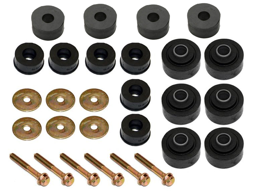 Body Mount Kit (With Bolts) Holden HQ HJ HX HZ WB 1 Tonner - BMK3A