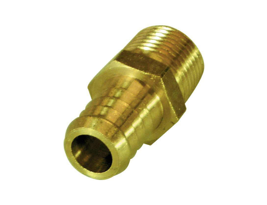 TFI Brass Male Tail 3/8 Hose X 1/4 Bsp - BMT3814
