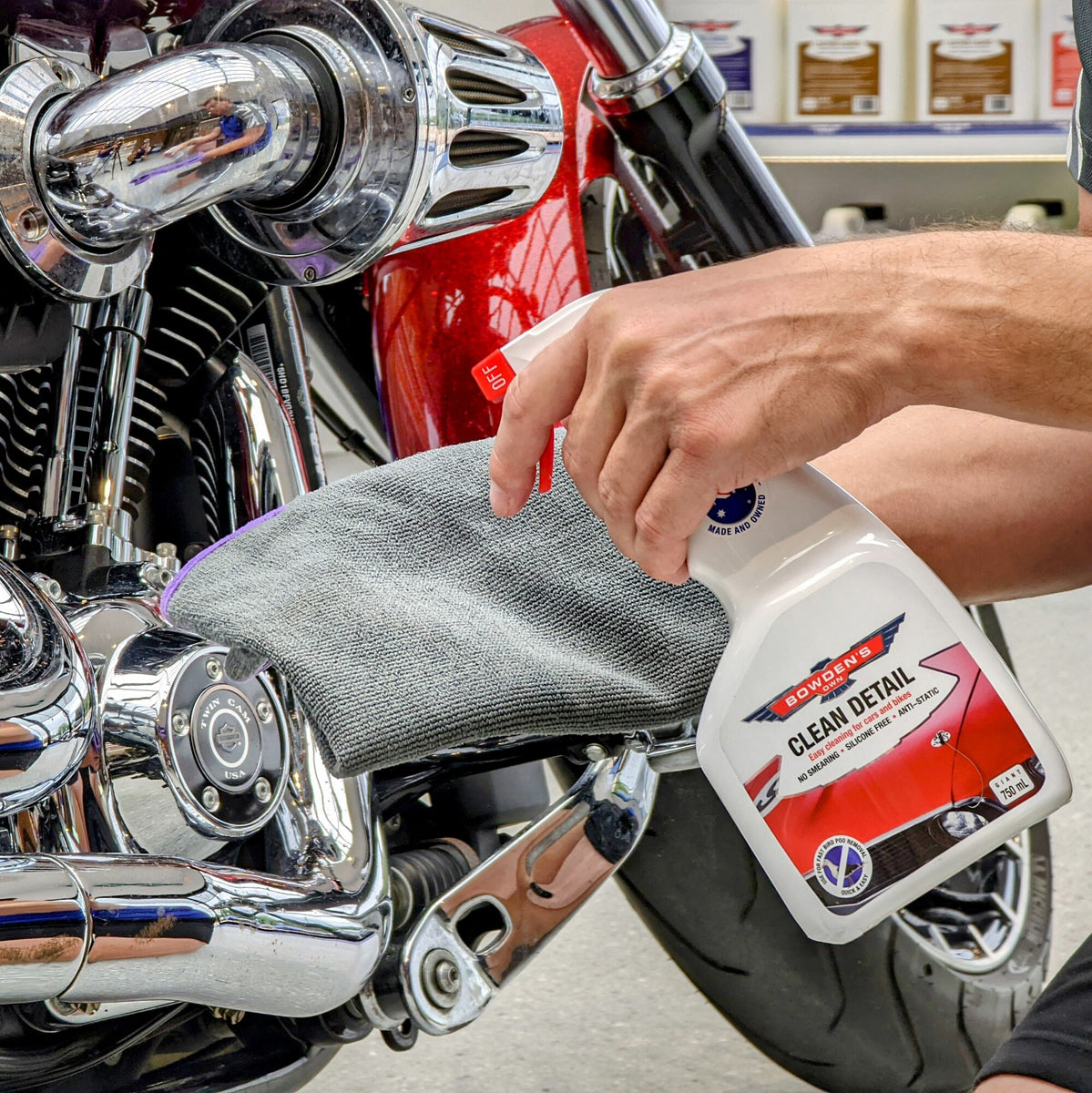 BOWDEN'S OWN Clean Detail Spray 750ml - BOABD