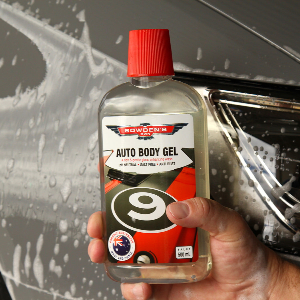 BOWDEN'S OWN Auto Body Wash Gel 500ml - BOABG