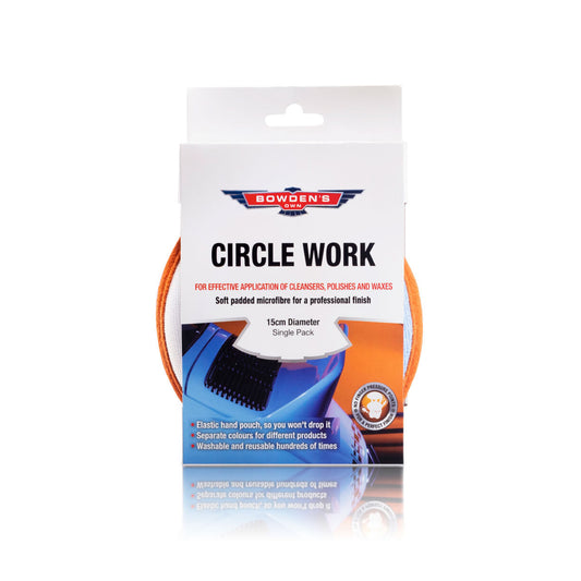 BOWDEN'S OWN Circle Work GULF COLOURS Applicator Mitt x1 - BOAMY