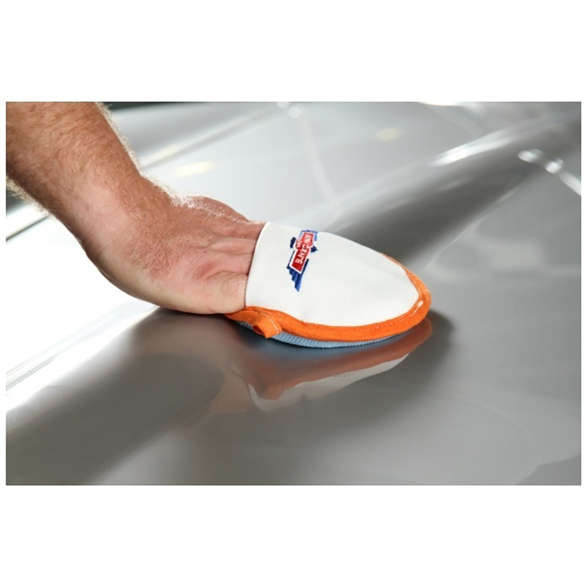BOWDEN'S OWN Circle Work GULF COLOURS Applicator Mitt x1 - BOAMY