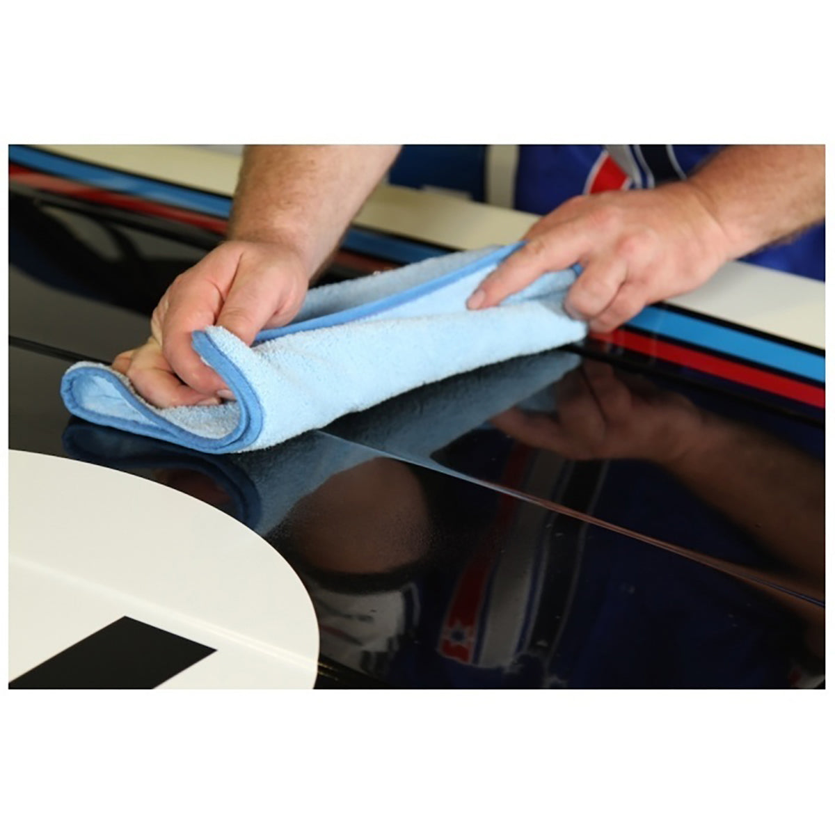 BOWDEN'S OWN Blue Big Softie Microfibre Towel 40x50cm 350gsm - BOBCP