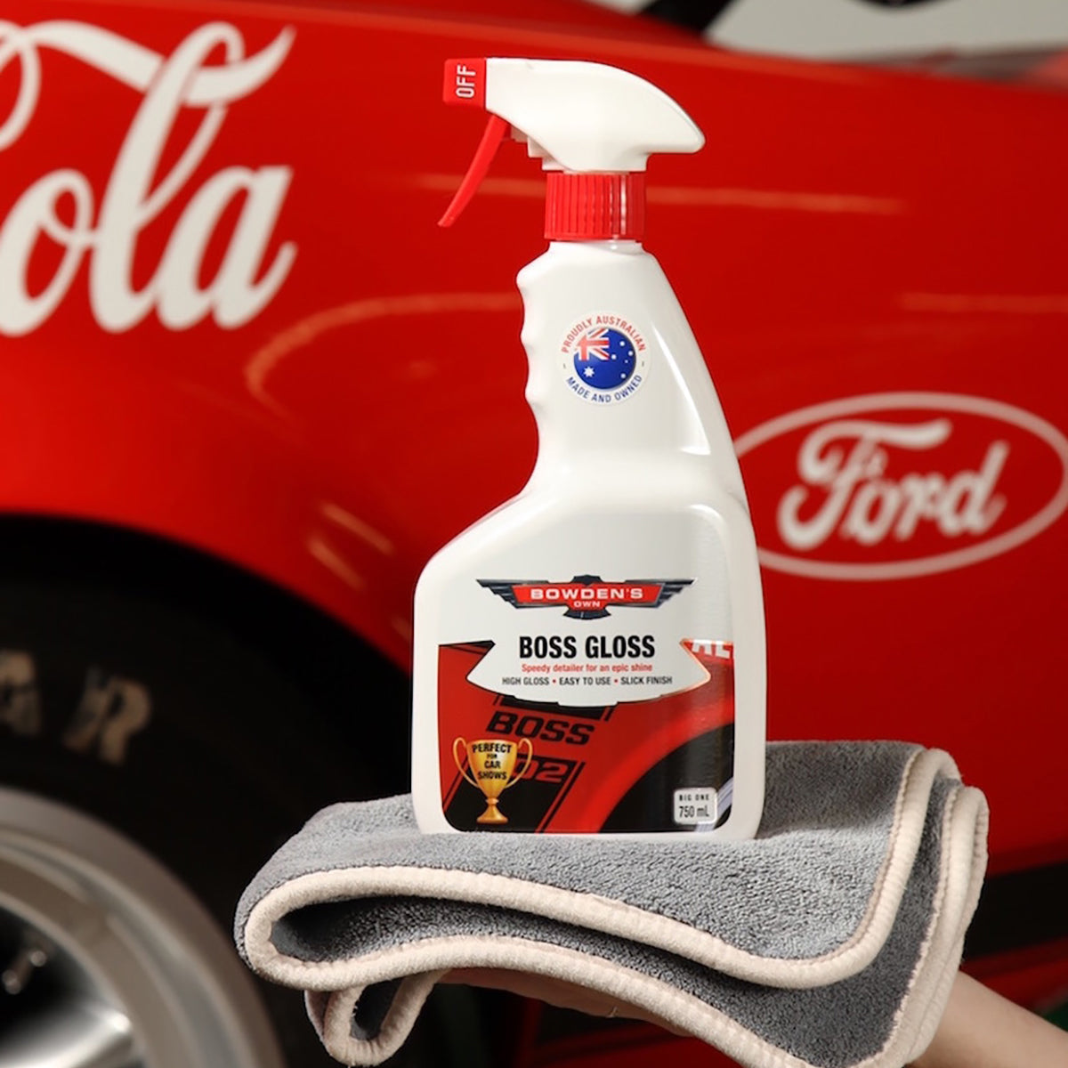 BOWDEN'S OWN Boss Gloss Detailing Spray 750ml - BOBOSS