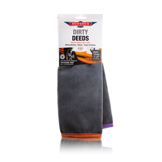 BOWDEN'S OWN Dirty Deeds Multi Purpose Cloths x2 40x50cm - BODD