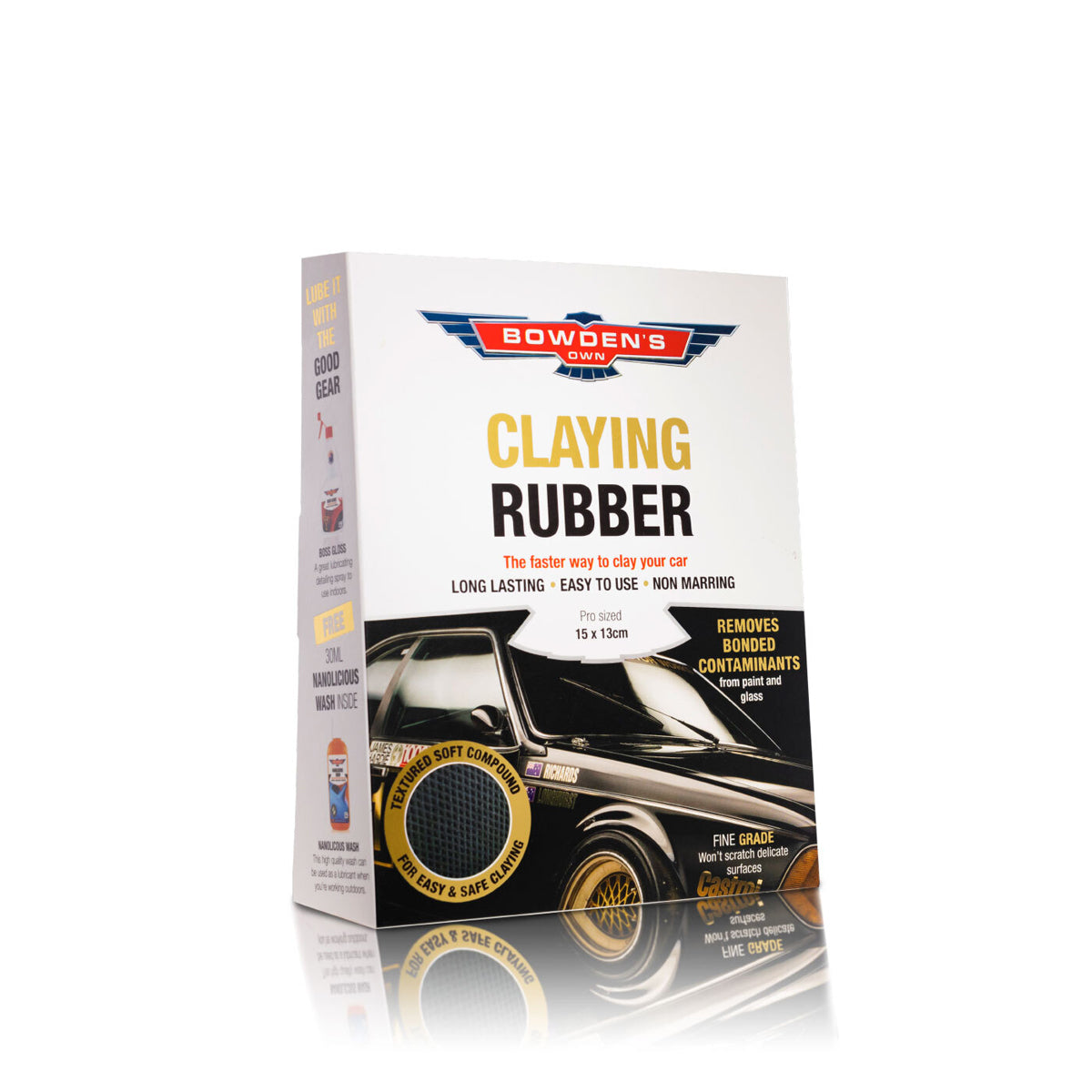 BOWDEN'S OWN Claying Rubber Fine Grade 15x13cm - BOFCRBIG