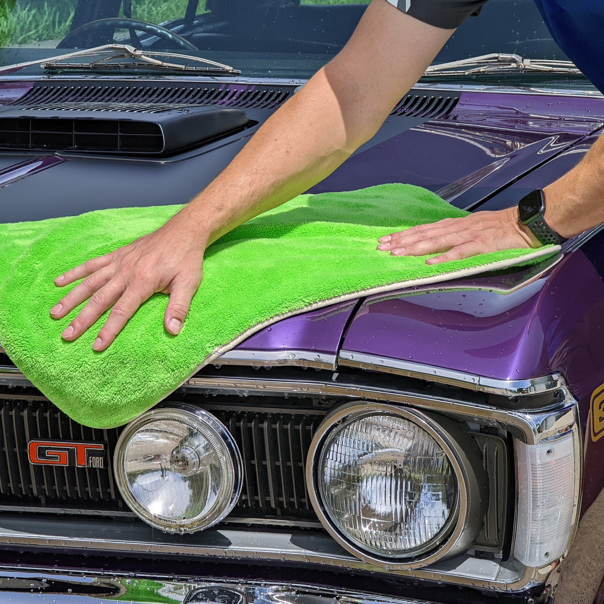 BOWDEN'S OWN Big Green Sucker Drying Towel 40 x 70cm - BOSUCKER