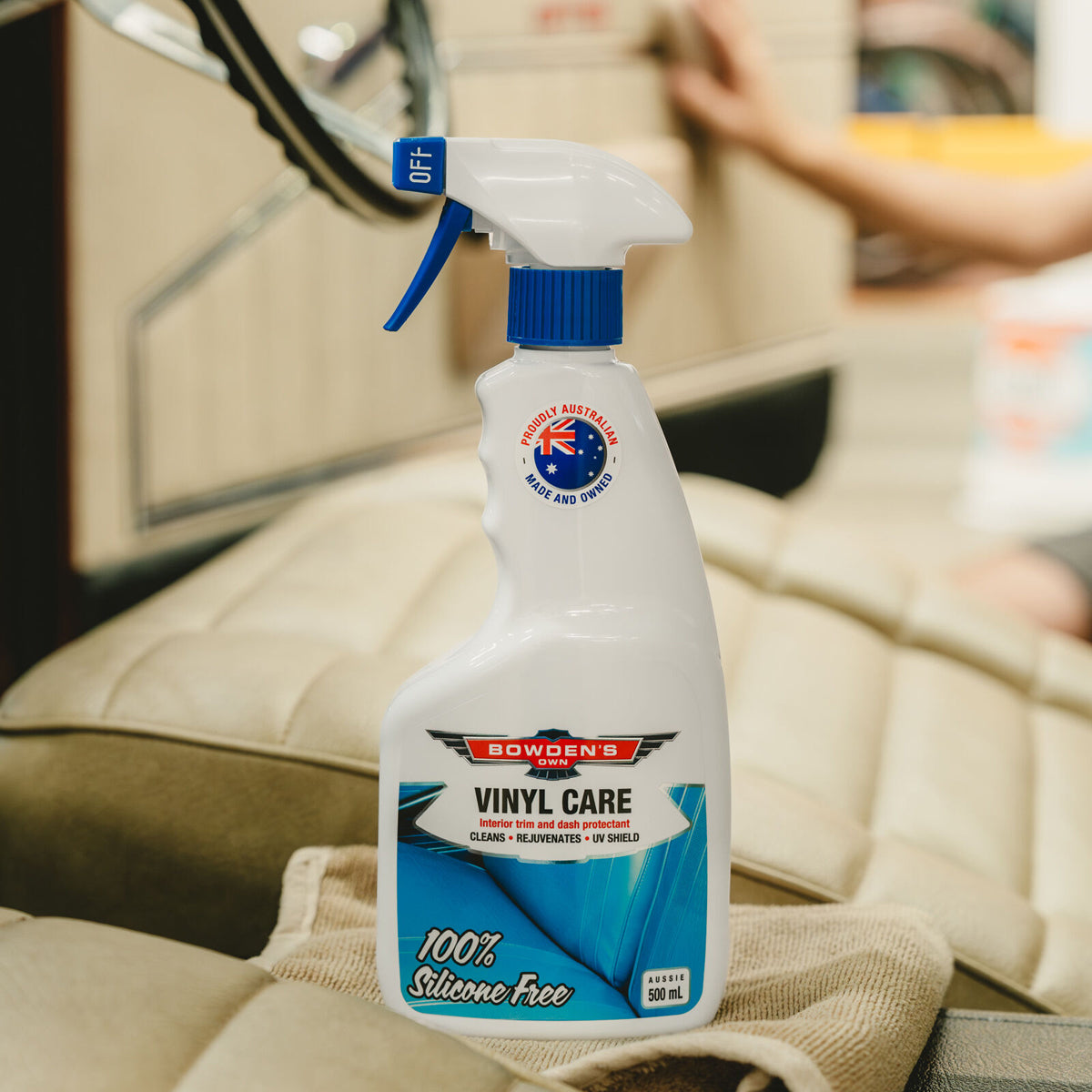 BOWDEN'S OWN Vinyl Care Spray 500ml - BOVC