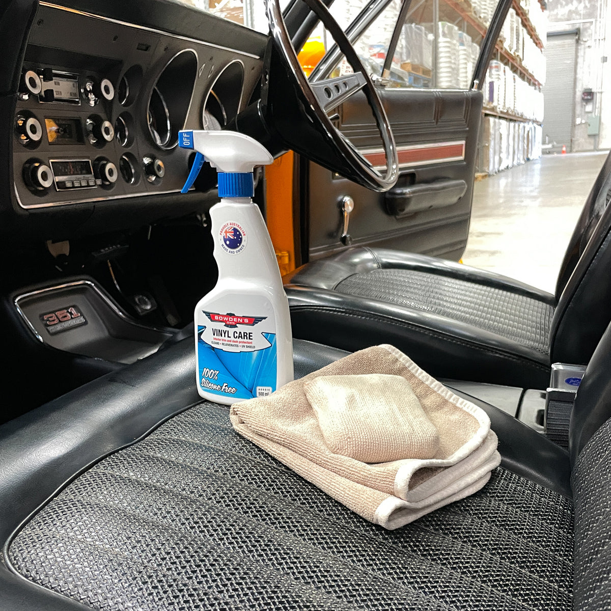 BOWDEN'S OWN Vinyl Care Spray 500ml - BOVC