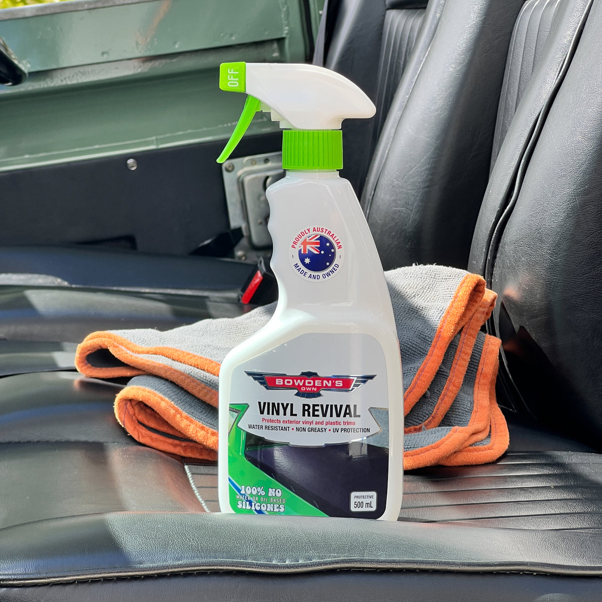 BOWDEN'S OWN Vinyl Revival Exterior Spray 500ml -BOVREV - BOVREV
