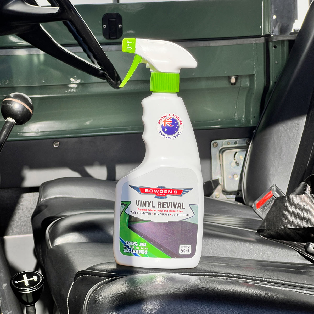 BOWDEN'S OWN Vinyl Revival Exterior Spray 500ml -BOVREV - BOVREV