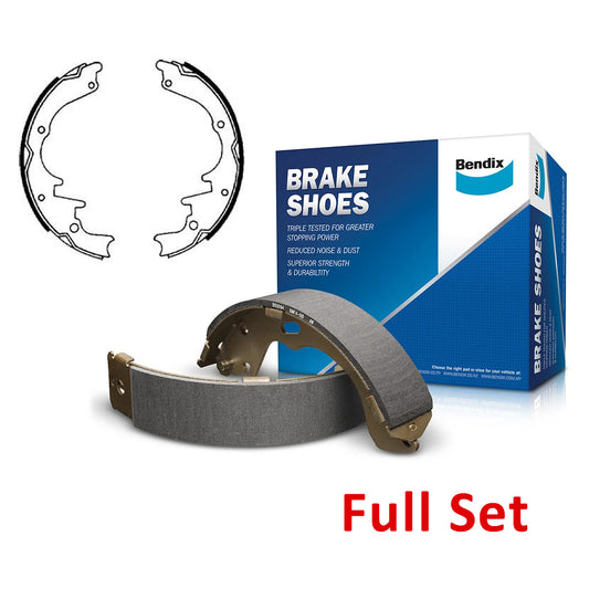 Bendix Rear Drum Brake Shoes Holden HK HT HG (W/ Drum Front) HQ HJ HX HZ WB - BS1337
