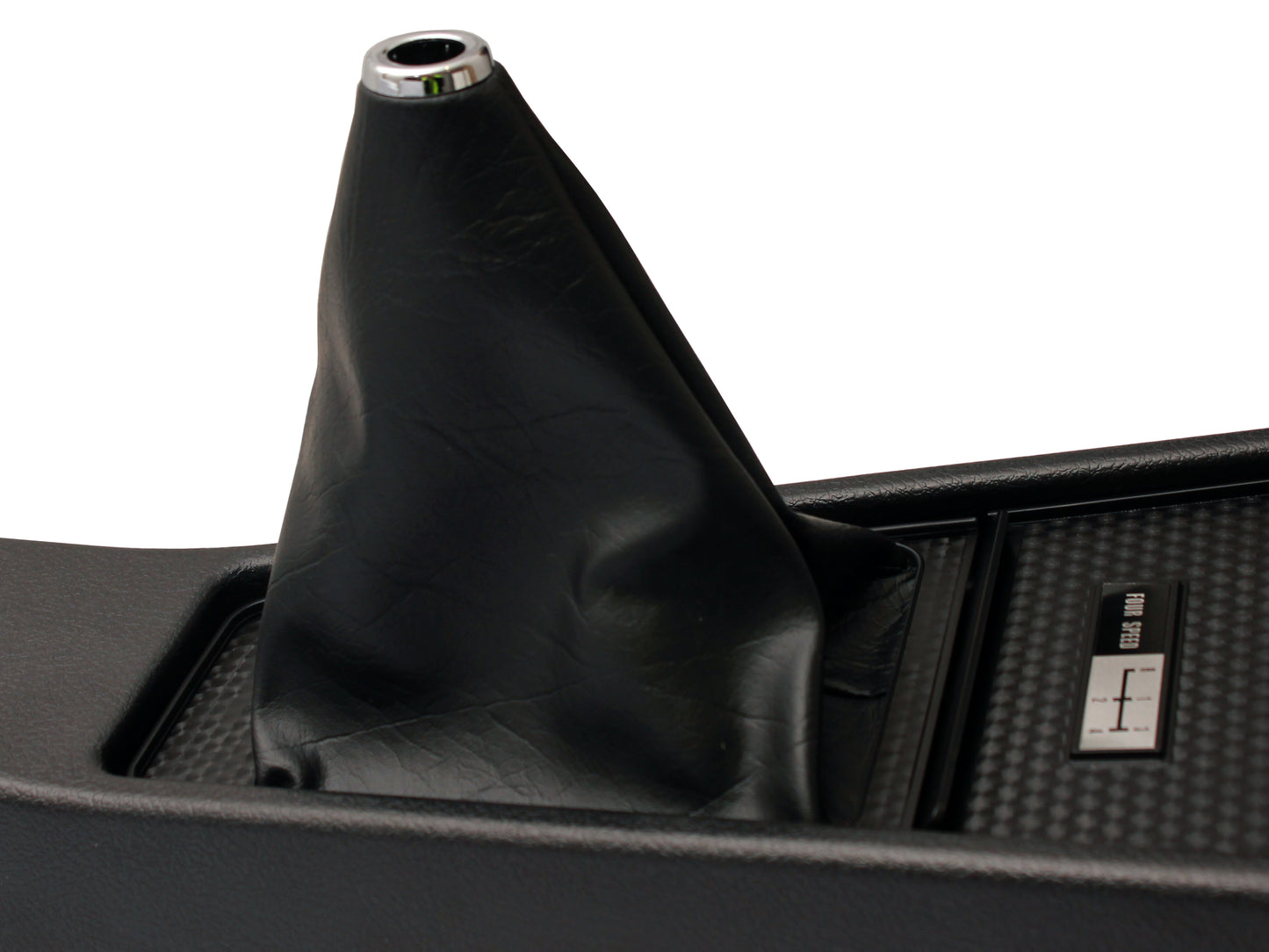 Console Assembly HQ Manual Black Non-Retractable - C1012