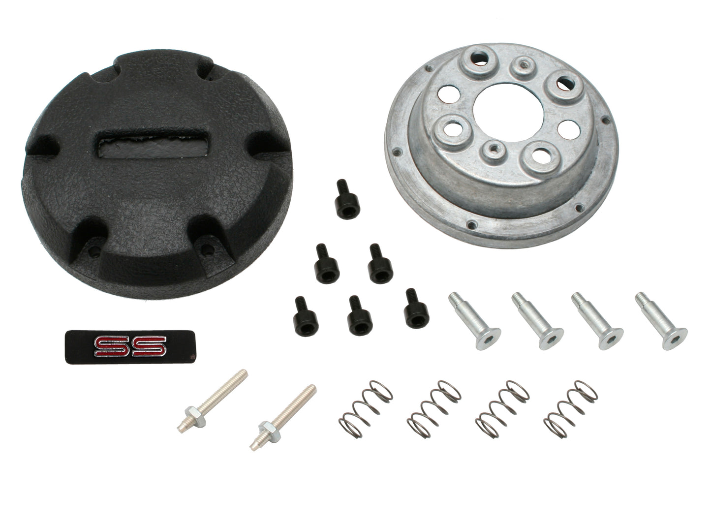 Horn Cap Kit & Adaptor SS 1 Badge Genuine Wheel - CAPSS1A