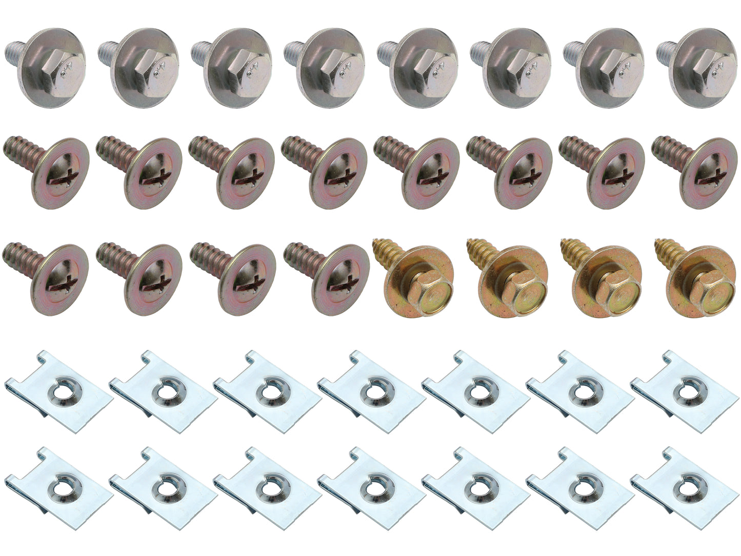 Fender Mounting Bolt Kit VR VS Commodore  - CBM1018