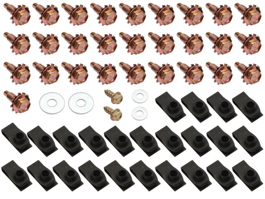 Fender Mounting Bolt Nut Kit XR XT XW XY ZA ZB ZC ZD 2 Guards - CBM2000